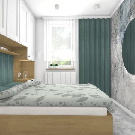 Sypialnia skandynawska